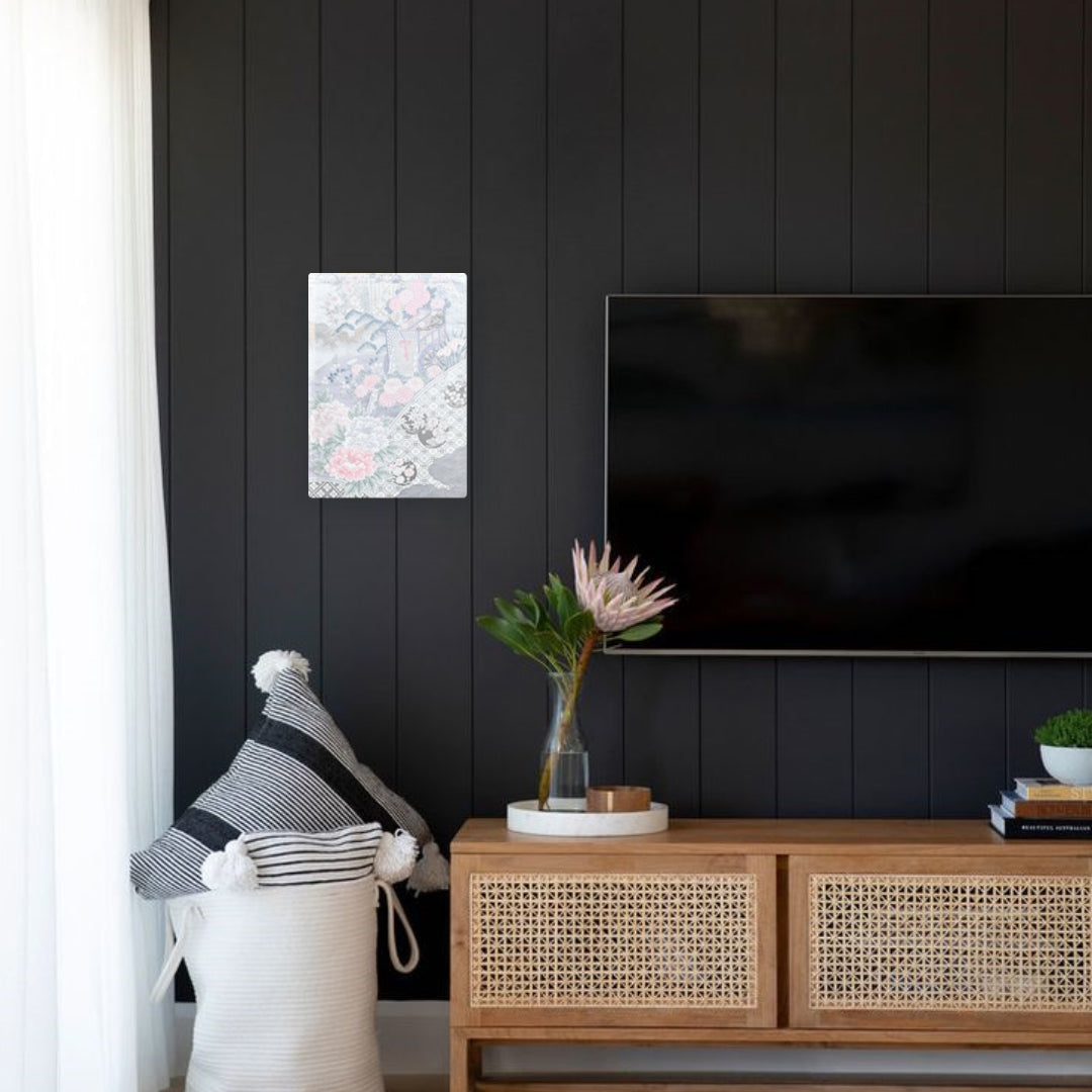 Fabric Panel【Sumire】壁掛けきもの帯ファブリックパネル【澄玲】