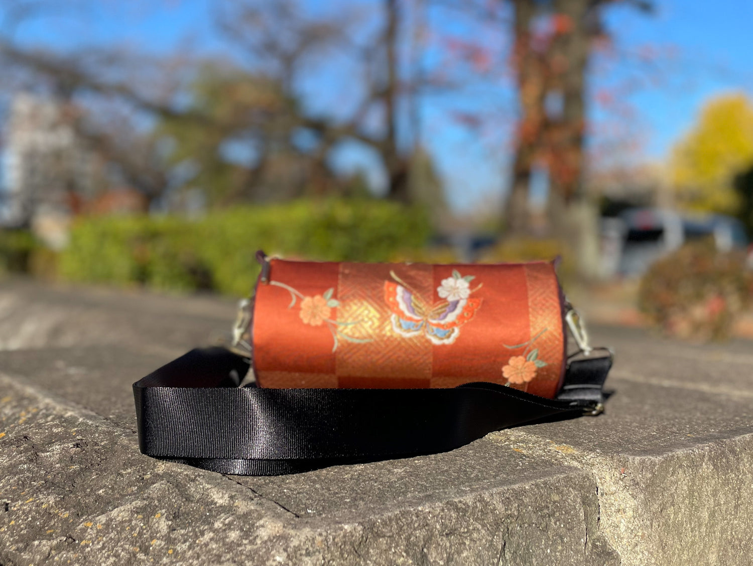 Cylinder Shoulder Bag【Kochou】 筒型シリンダーバッグ【胡蝶】