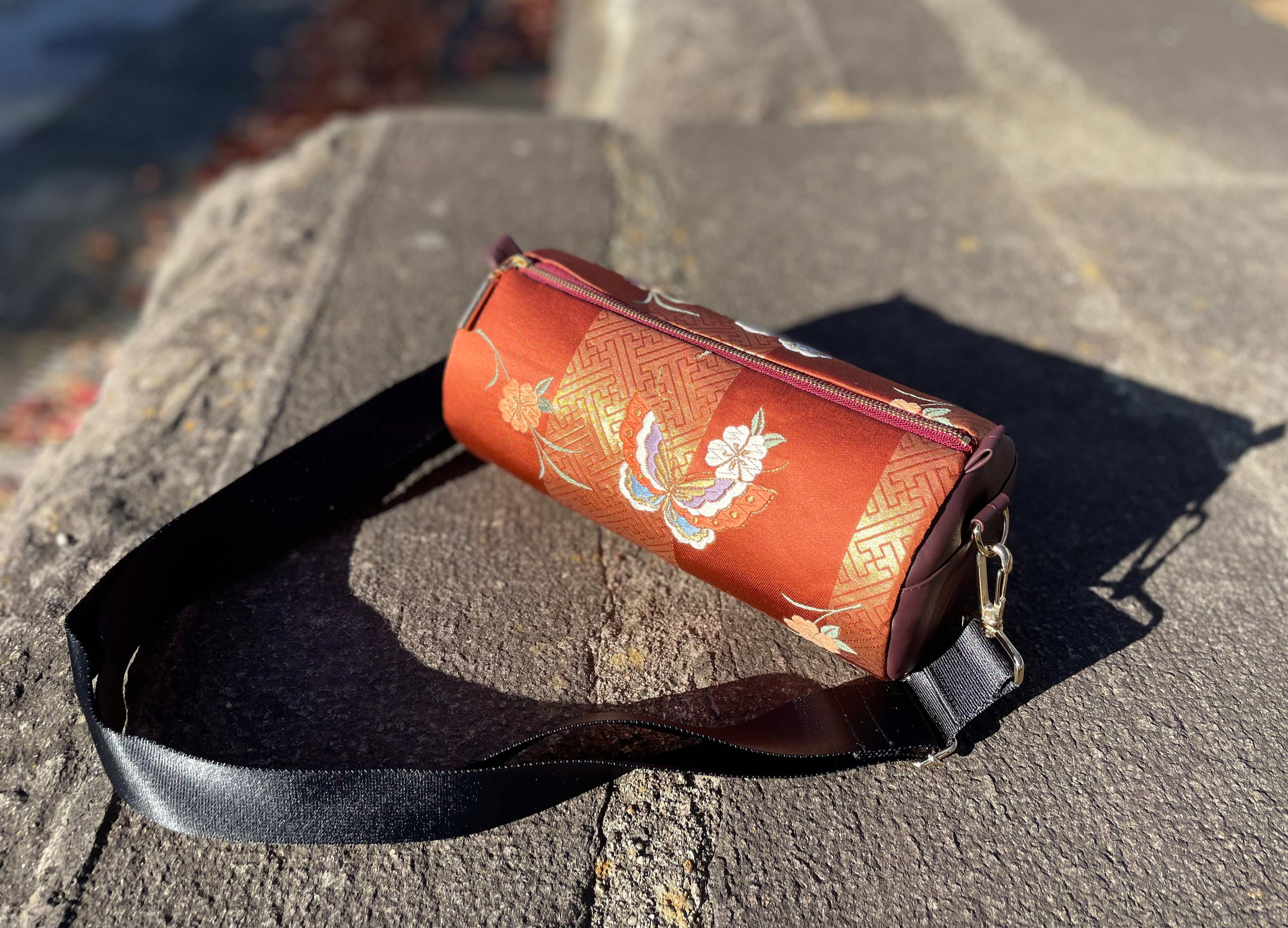 Cylinder Shoulder Bag【Kochou】 筒型シリンダーバッグ【胡蝶】