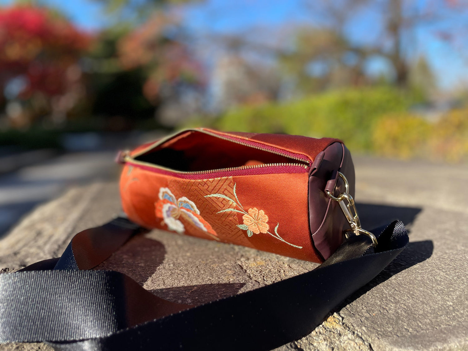 Cylinder Shoulder Bag【Kochou】 筒型シリンダーバッグ【胡蝶】