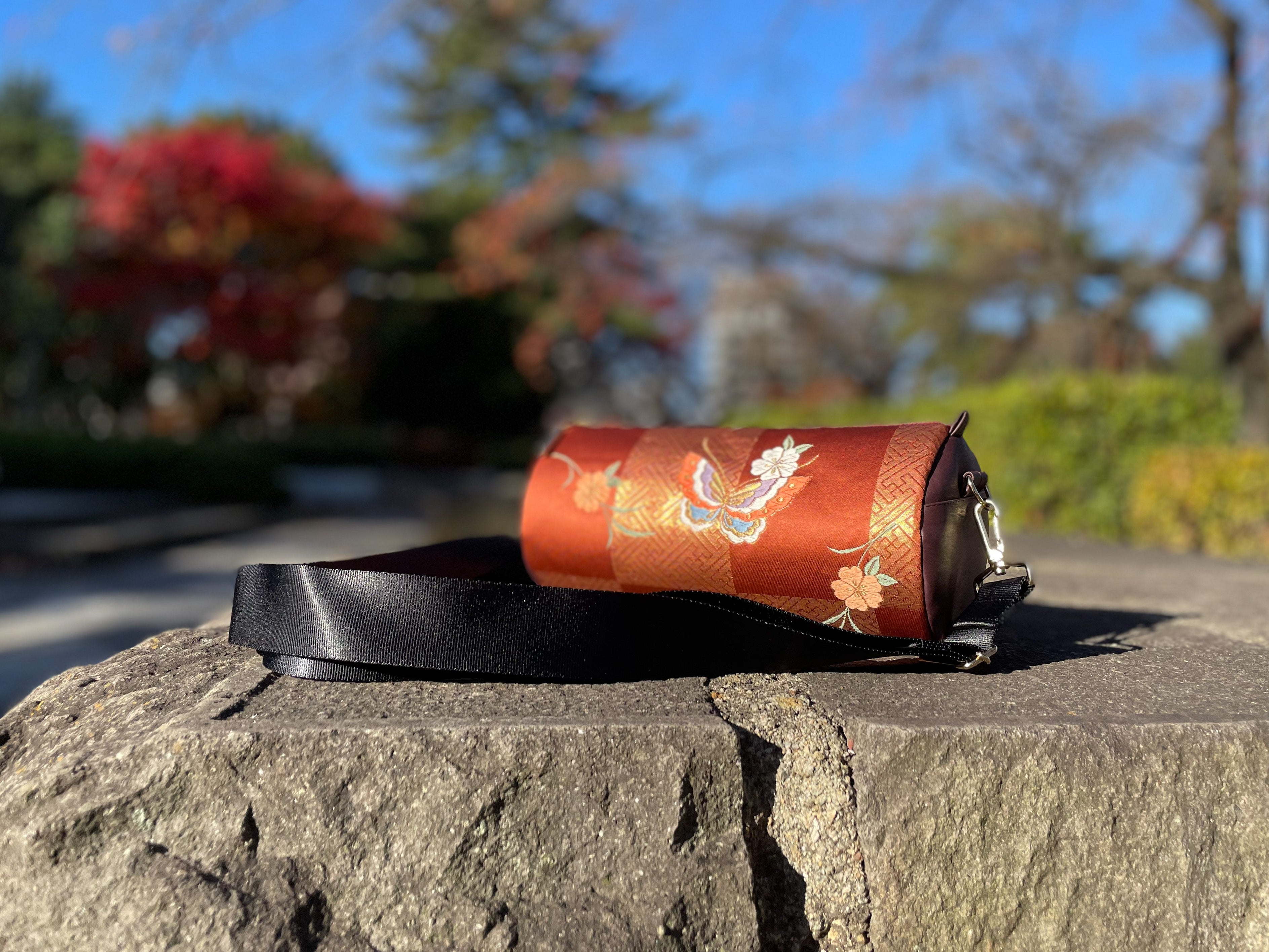 Cylinder Shoulder Bag【Kochou】 筒型シリンダーバッグ【胡蝶】