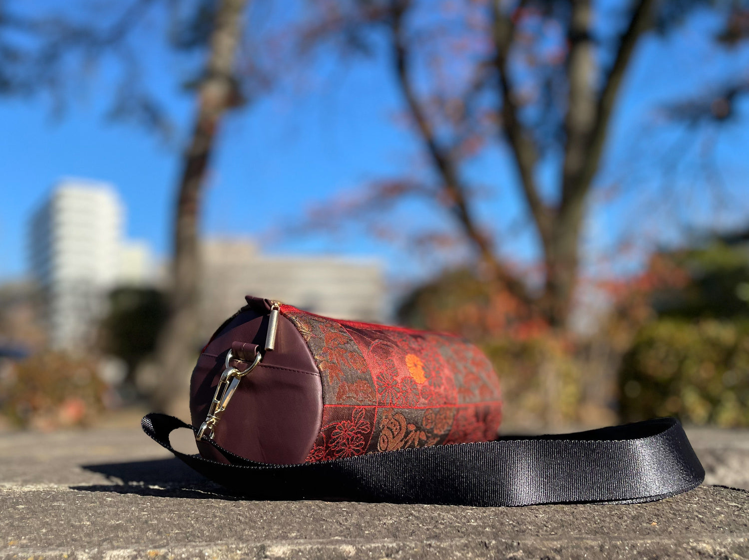 Cylinder Shoulder Bag【Setsuna】 筒型シリンダーバッグ【刹那】