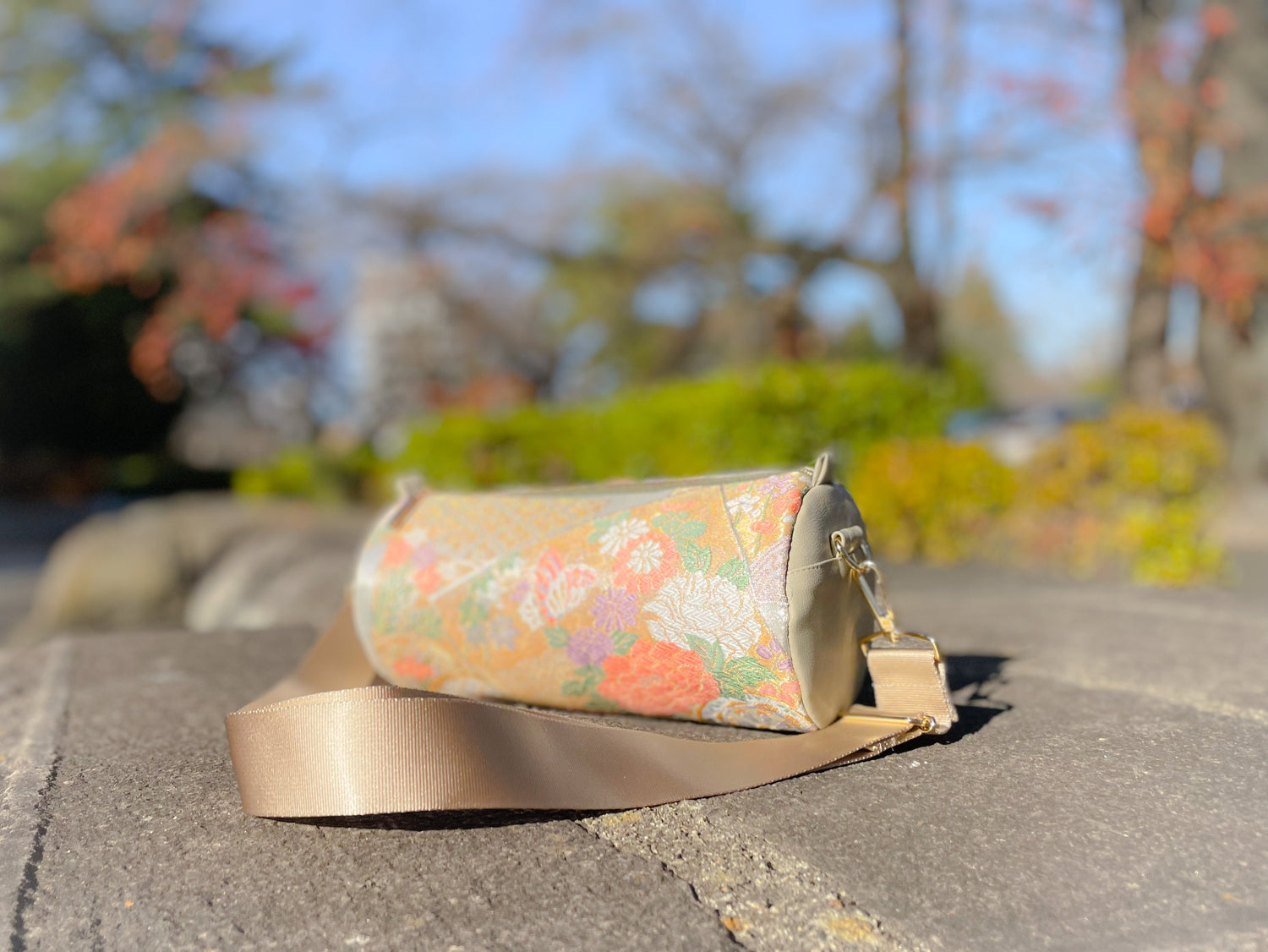 Cylinder Shoulder Bag【Nene】 筒型シリンダーバッグ【寧々】