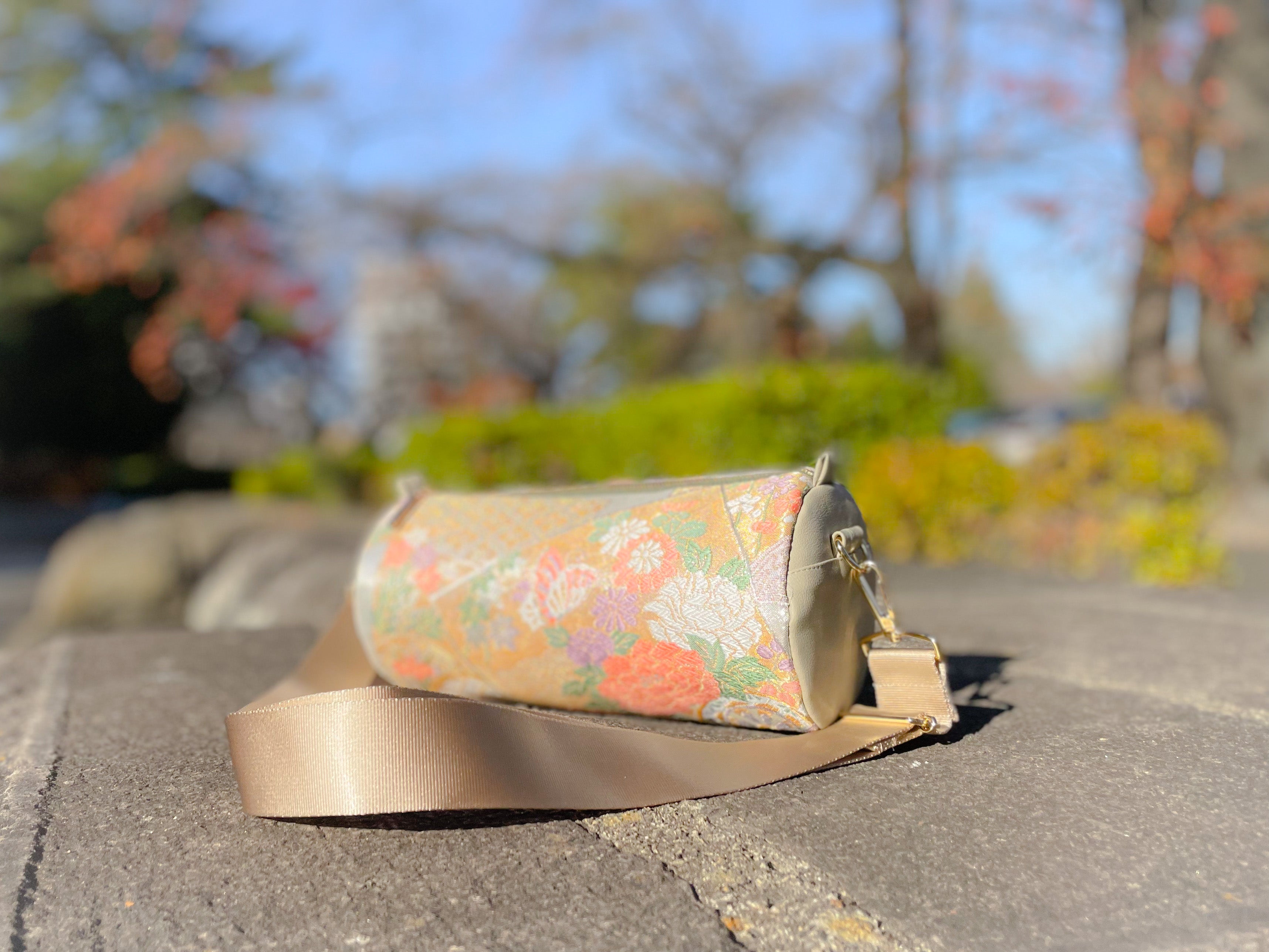 Cylinder Shoulder Bag【Nene】 筒型シリンダーバッグ【寧々】