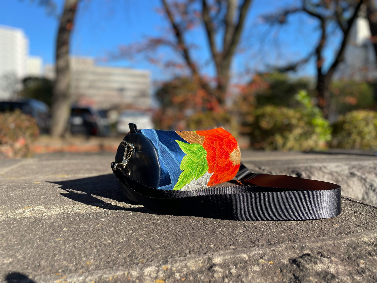 Cylinder Shoulder Bag【Neru】 筒型シリンダーバッグ【寧流】