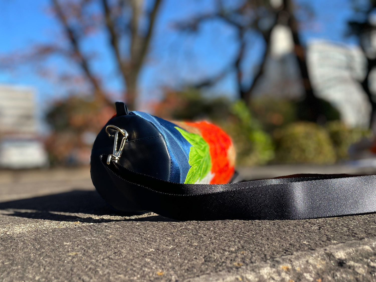 Cylinder Shoulder Bag【Neru】 筒型シリンダーバッグ【寧流】