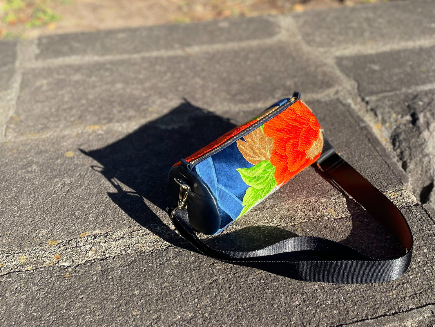 Cylinder Shoulder Bag【Neru】 筒型シリンダーバッグ【寧流】