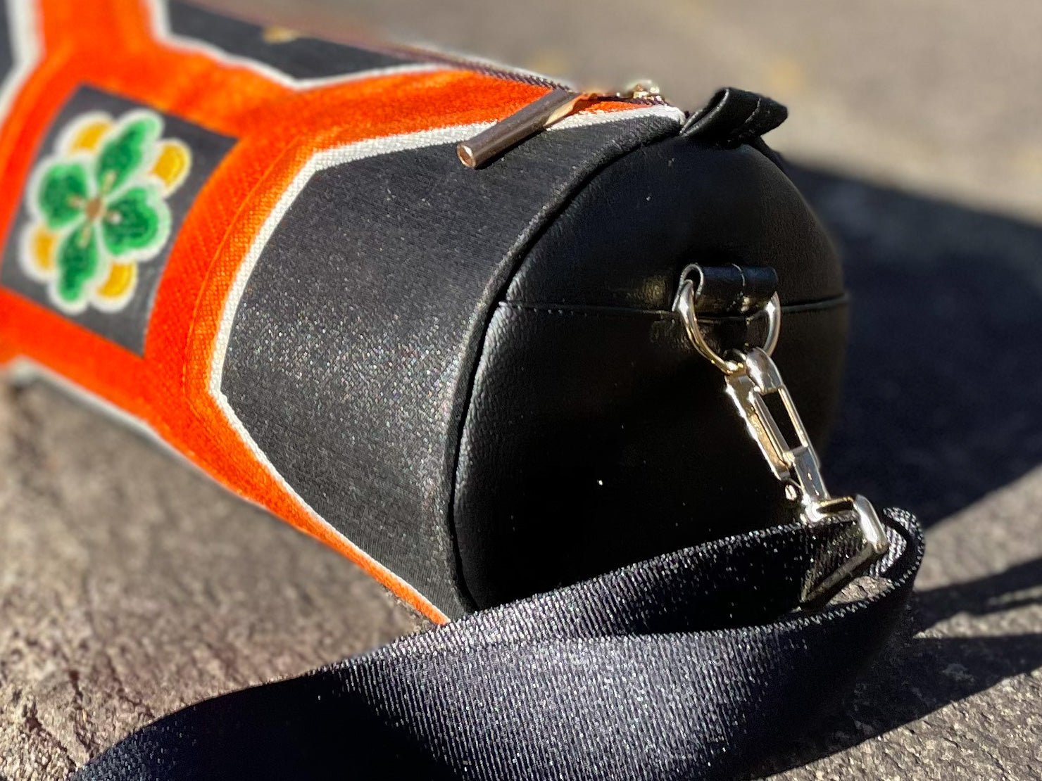 Cylinder Shoulder Bag【Oruha】 筒型シリンダーバッグ【織葉】