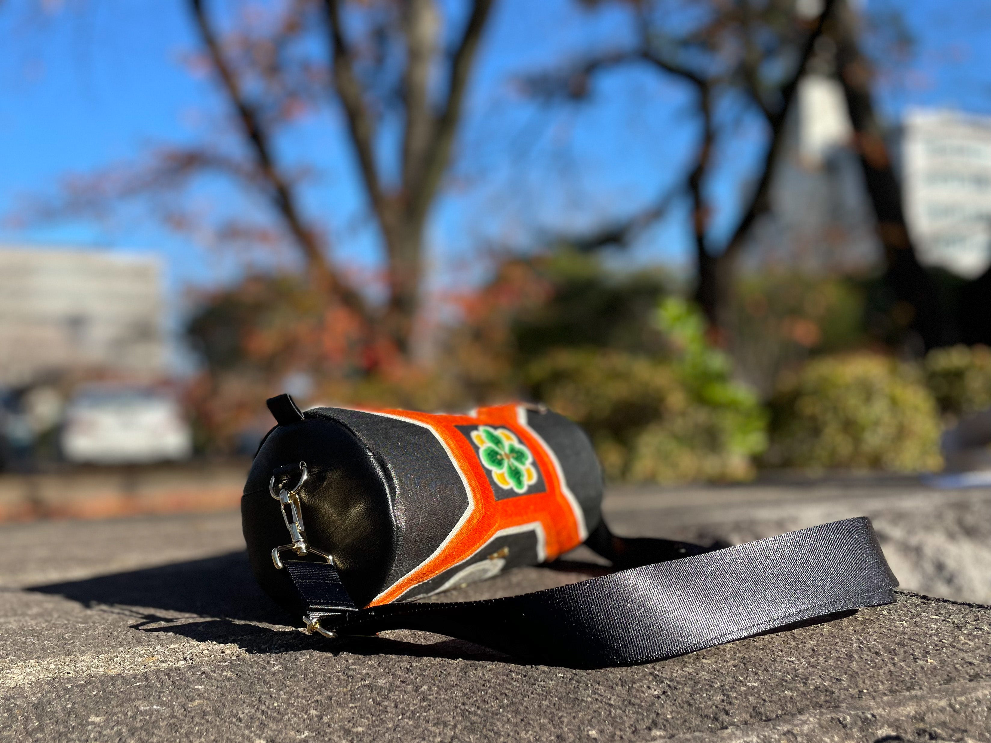 Cylinder Shoulder Bag【Oruha】 筒型シリンダーバッグ【織葉】