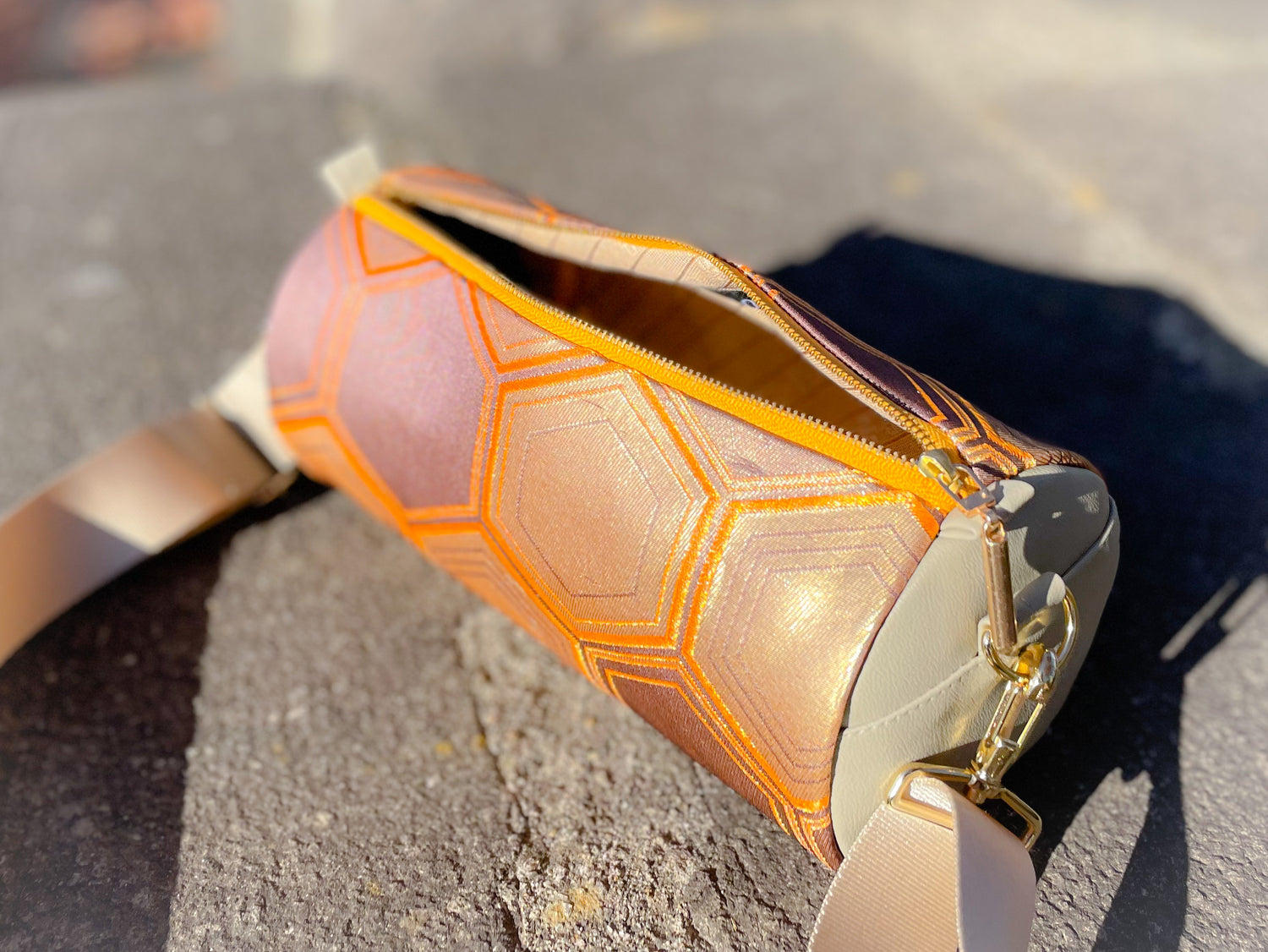 Cylinder Shoulder Bag【Rikka】 筒型シリンダーバッグ【六花】