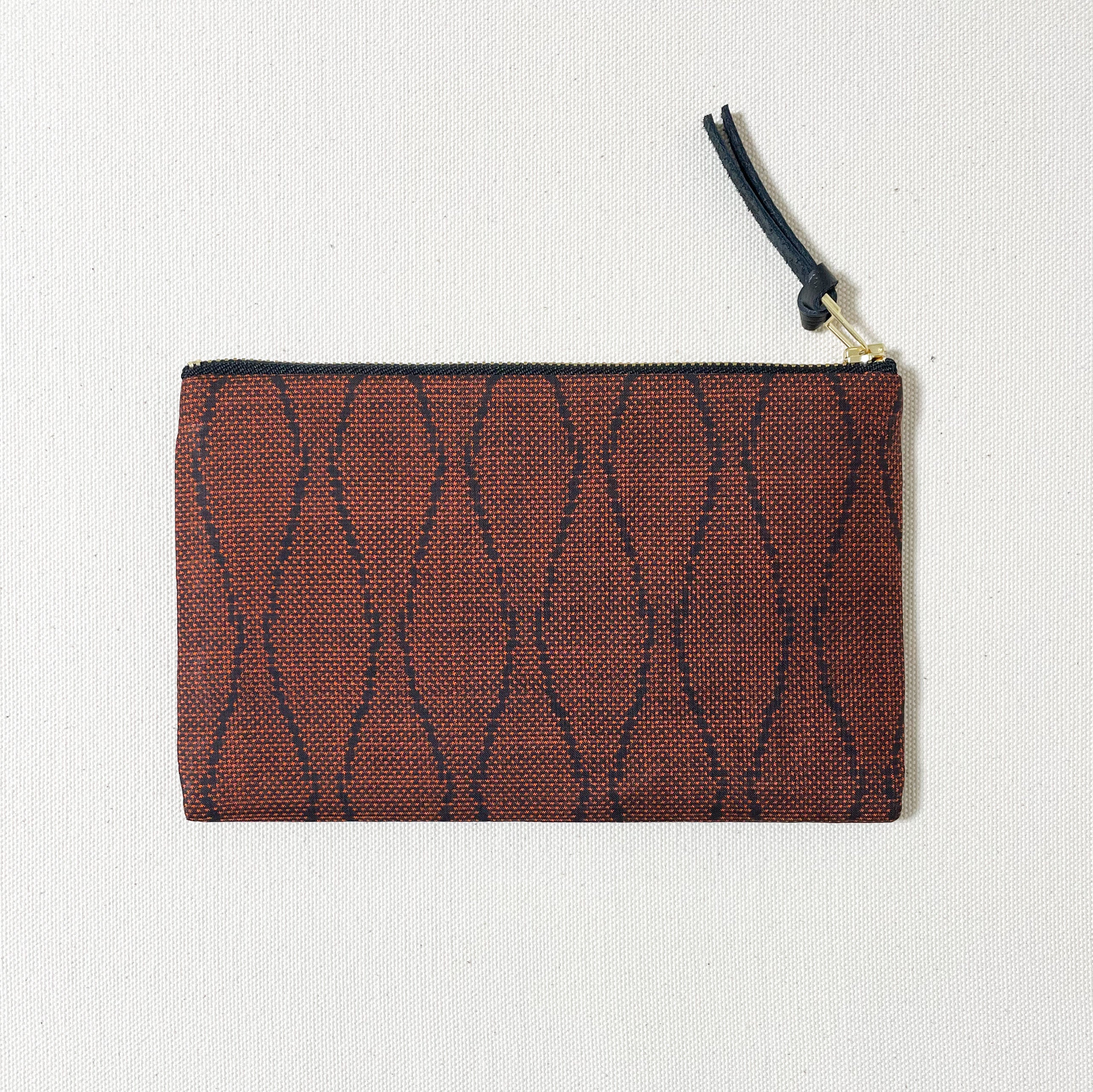 【Oshima Collection】Multi-purpose Flat Pouch FP-OSM-1C【大島コレクション】 フラットポーチ