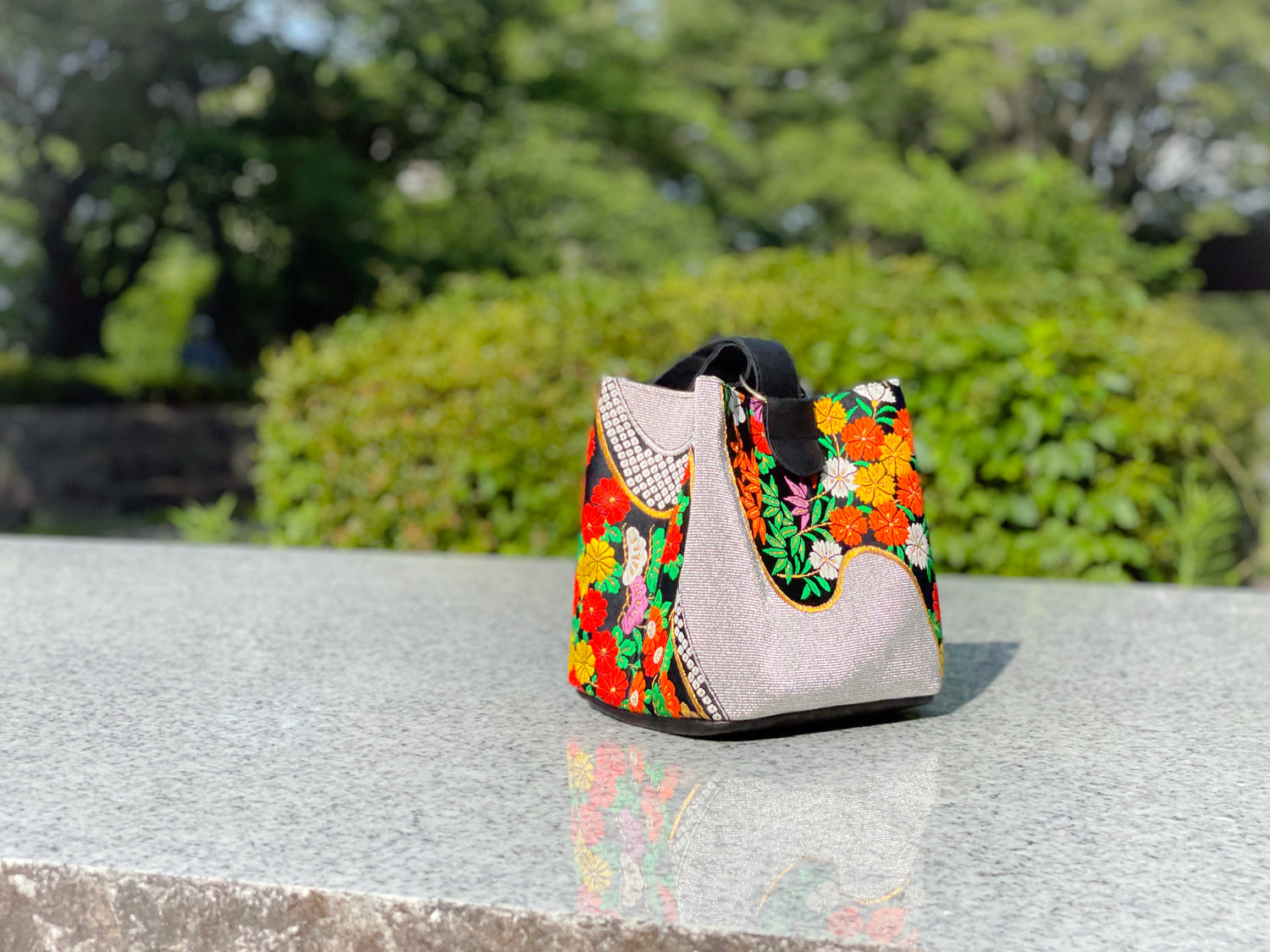 One-handle Bucket Bag【Akari】 ワンハンドルバケットバッグ【明花梨】