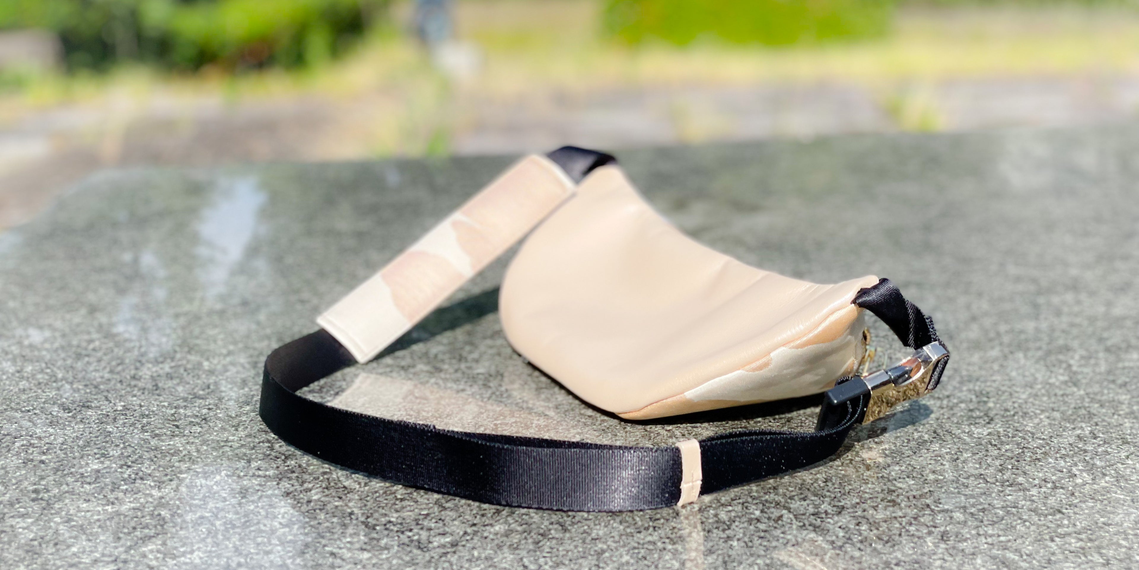Waist・Cross-body Bag【Haku】クロスボディーバッグ【箔】