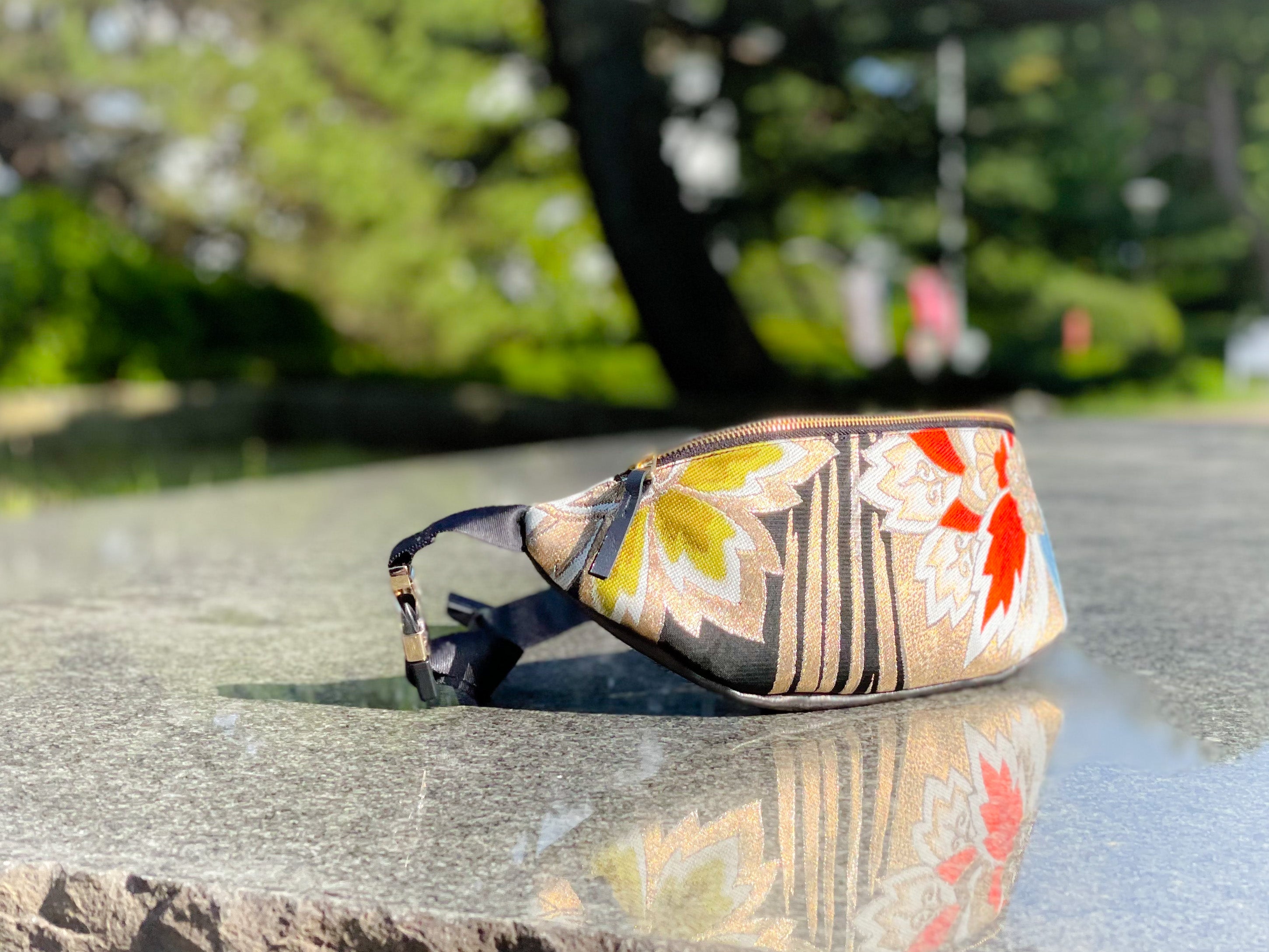 Waist・Cross-body Bag【Ruon】クロスボディーバッグ【流音】