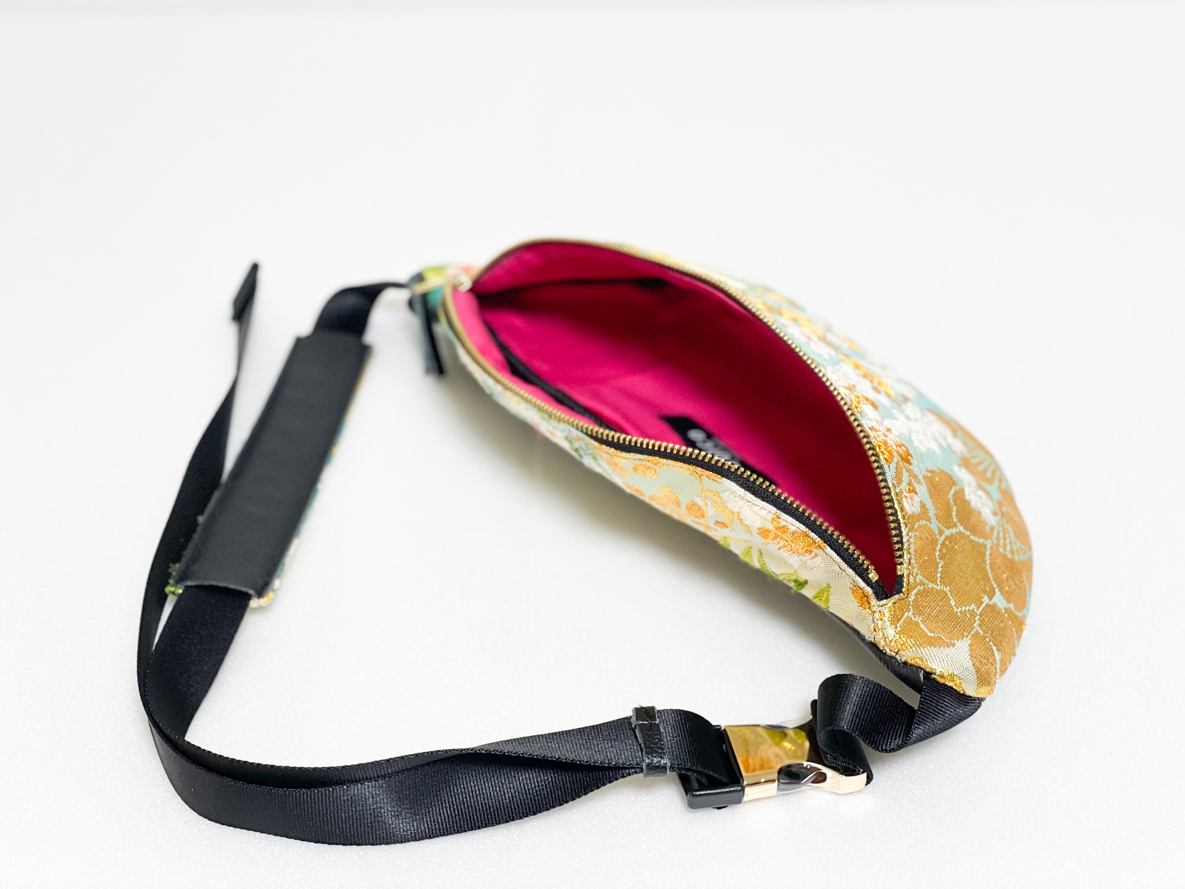 Waist・Cross-body Bag【Ouju】クロスボディーバッグ【桜寿】