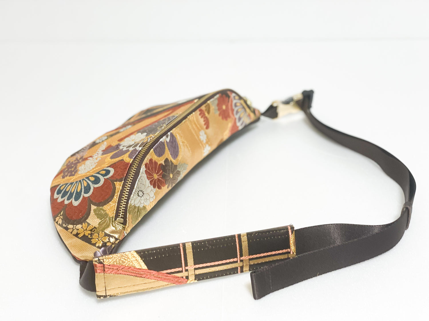 Waist・Cross-body Bag【Hanawa】クロスボディーバッグ【花曲】