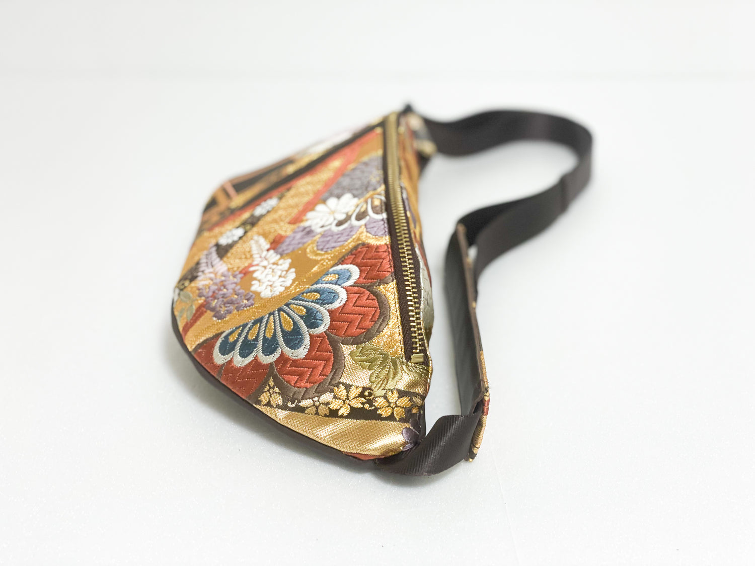 Waist・Cross-body Bag【Hanawa】クロスボディーバッグ【花曲】