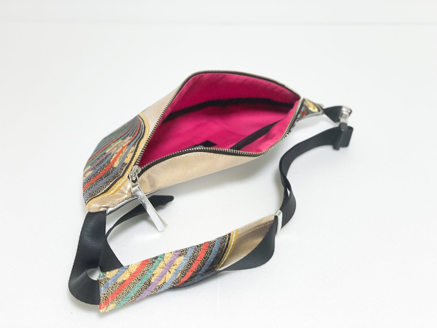 Waist・Cross-body Bag【Kazekami】クロスボディーバッグ【風神】