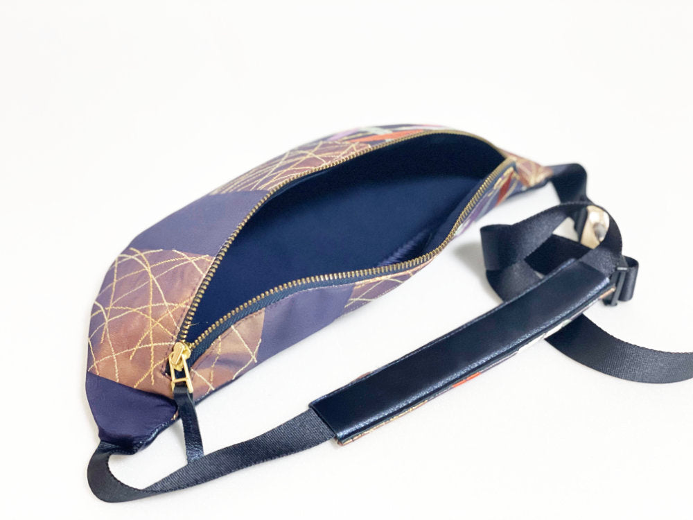 Waist・Cross-body Bag【Waka】クロスボディーバッグ【和架】