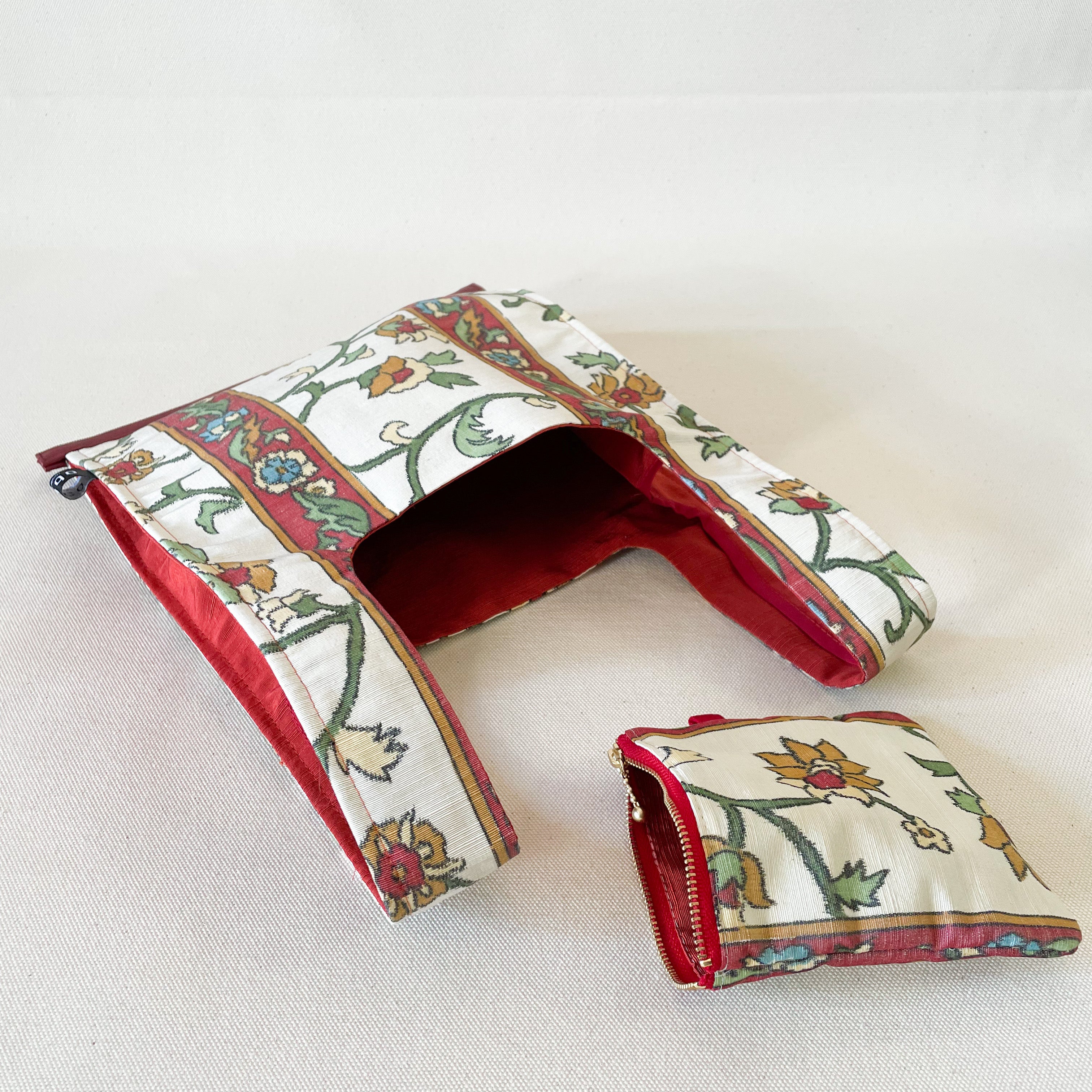 Knot Bag with Baby Pouch【Kazusa】 ノットバッグとベイビーポーチ【和咲】