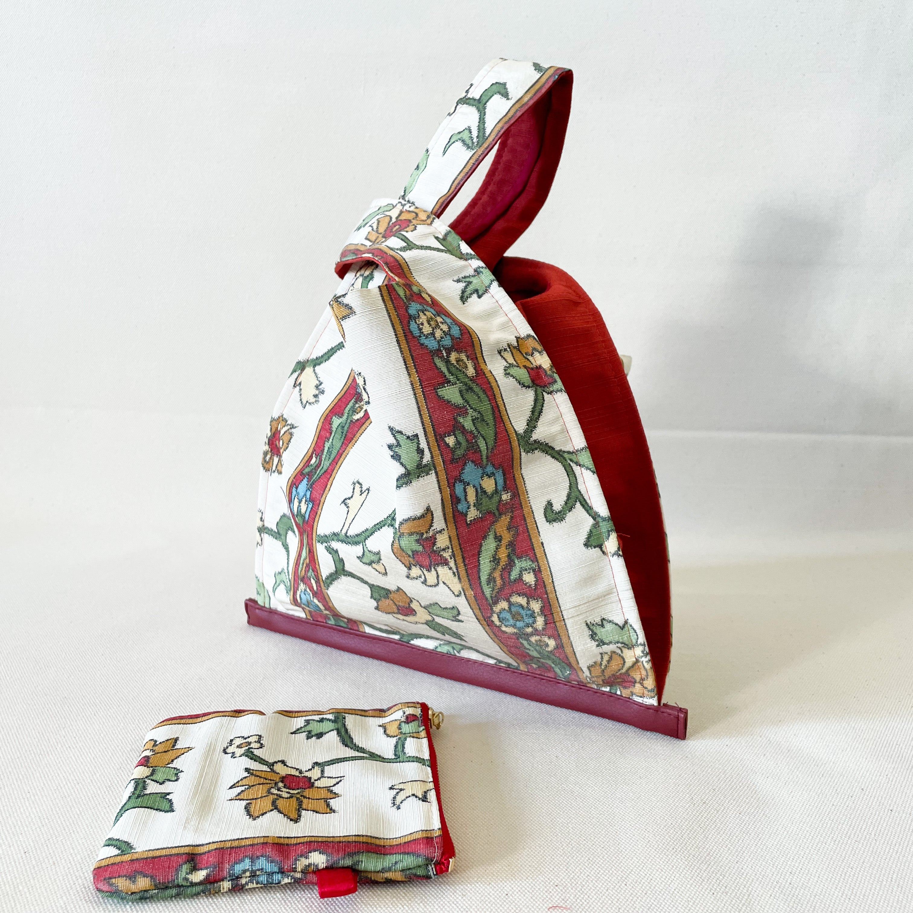 Knot Bag with Baby Pouch【Kazusa】 ノットバッグとベイビーポーチ【和咲】