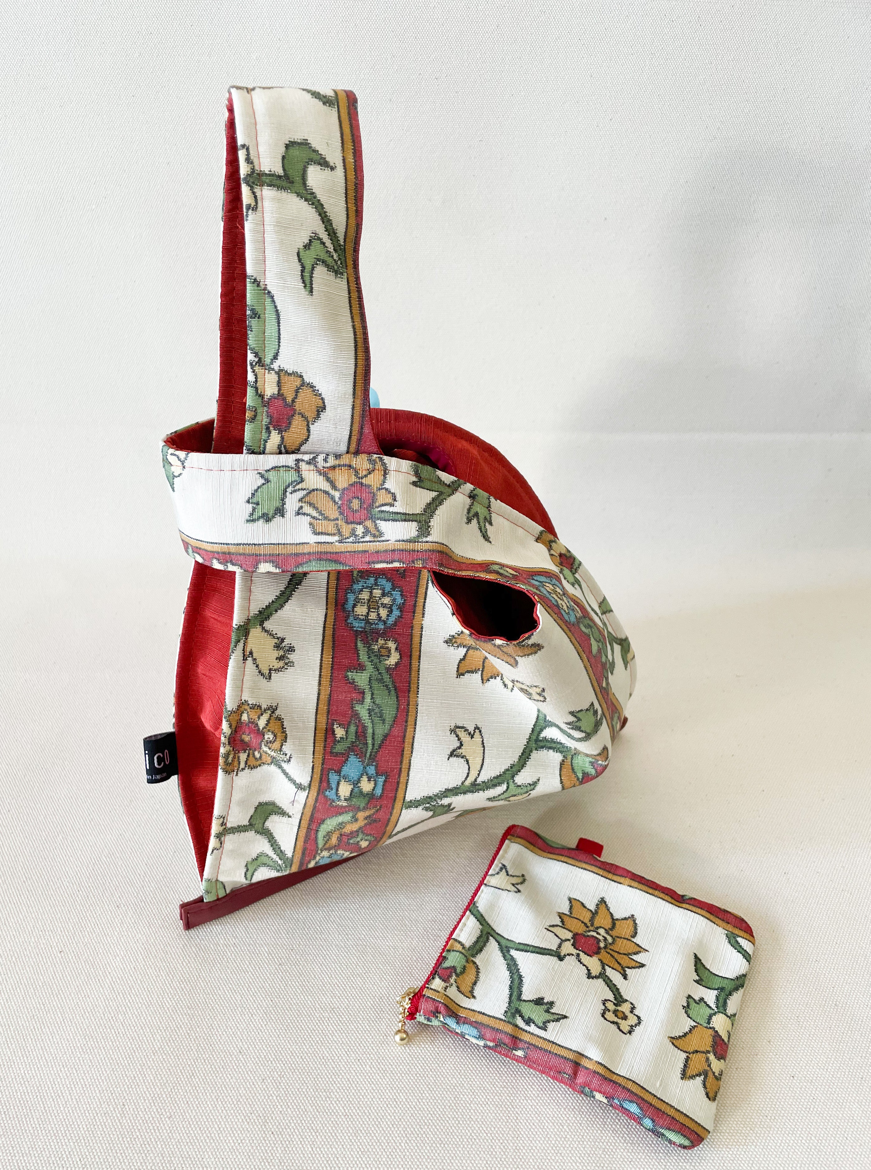 Knot Bag with Baby Pouch【Kazusa】 ノットバッグとベイビーポーチ【和咲】