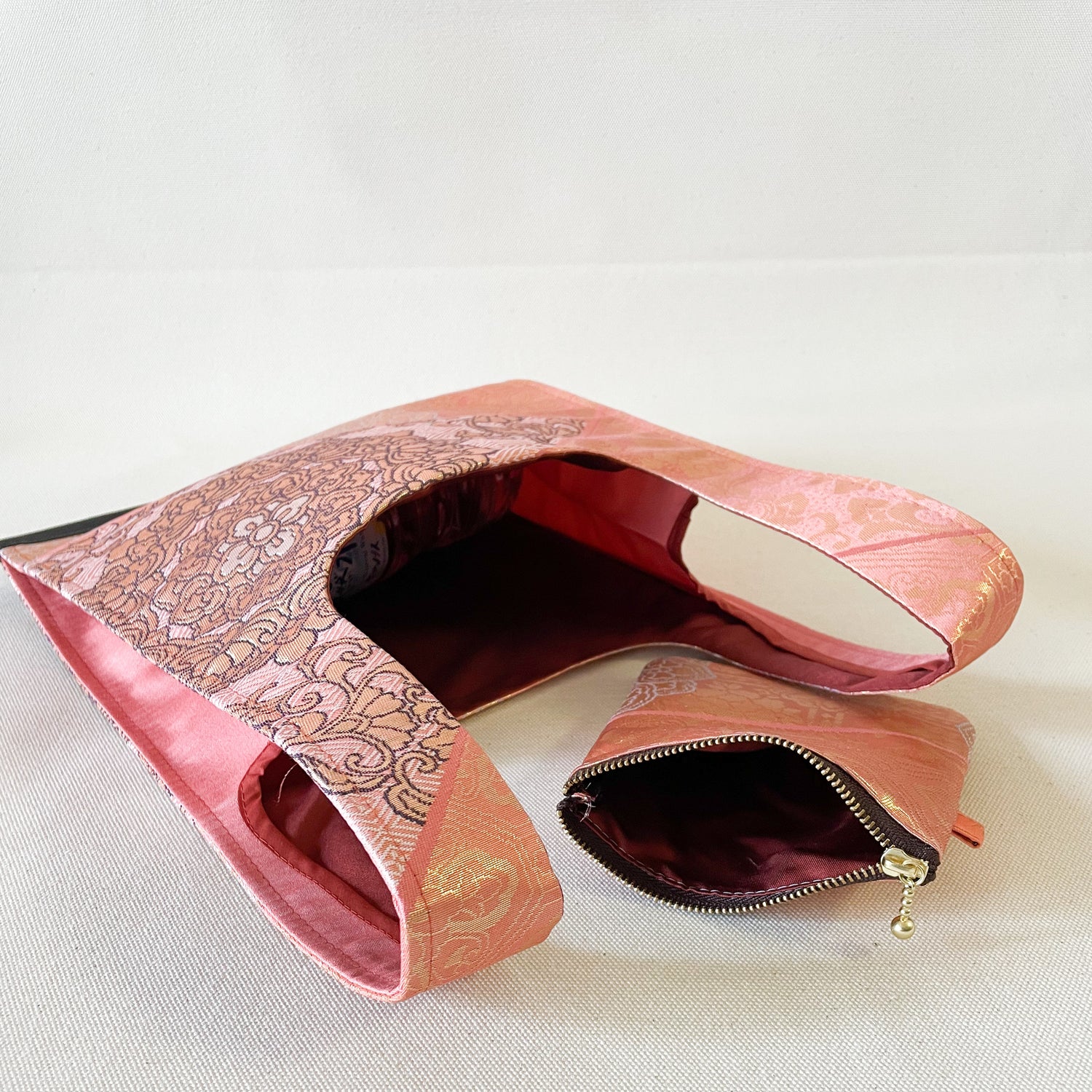 Knot Bag with Baby Pouch【Meikou】 ノットバッグとベイビーポーチ【明光】