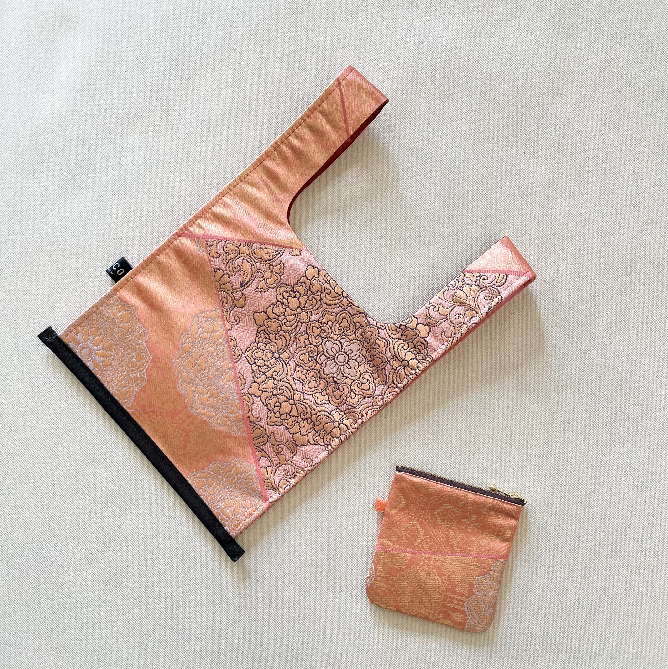 Knot Bag with Baby Pouch【Meikou】 ノットバッグとベイビーポーチ【明光】