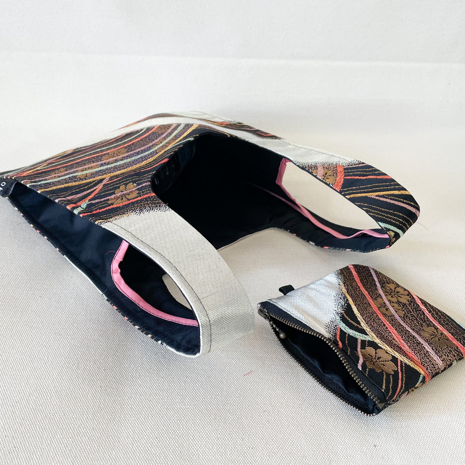 Knot Bag with Baby Pouch【Sansan】 ノットバッグとベイビーポーチ【燦々】