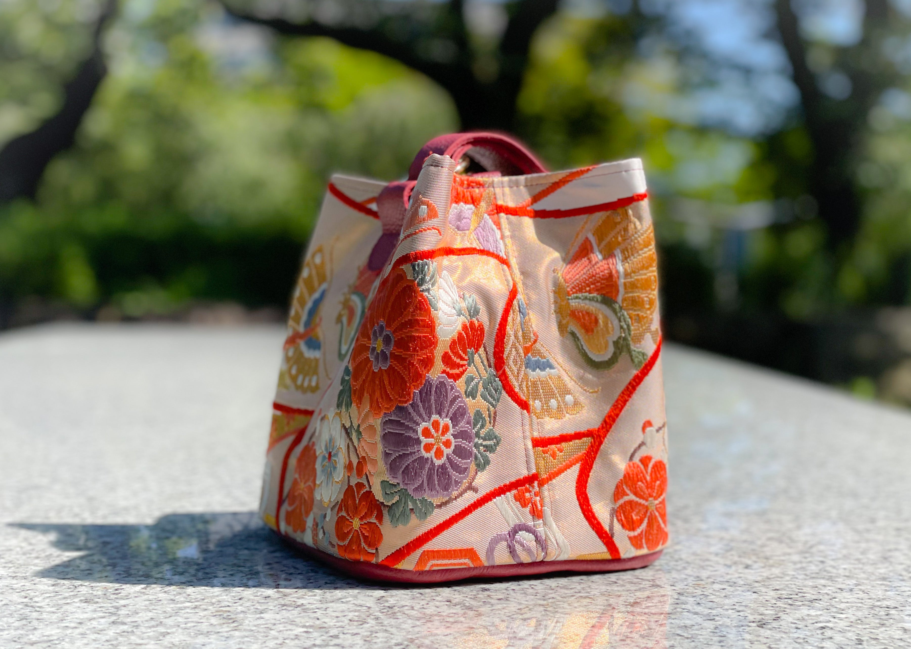 One-handle Bucket Bag【Chika】 ワンハンドルバケットバッグ【千雅】