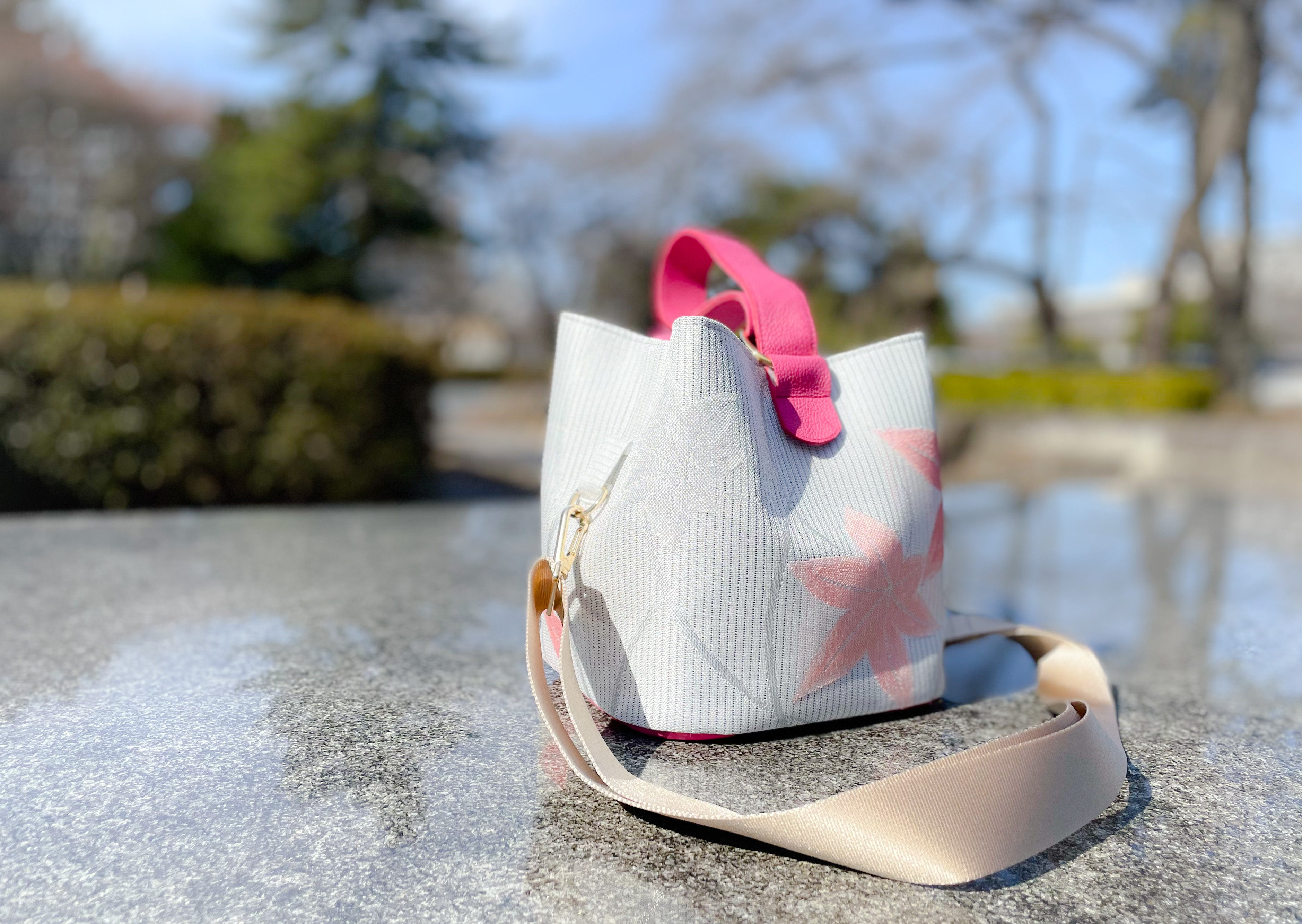 One-handle Bucket Bag【Kaede】 ワンハンドルバケットバッグ【楓】