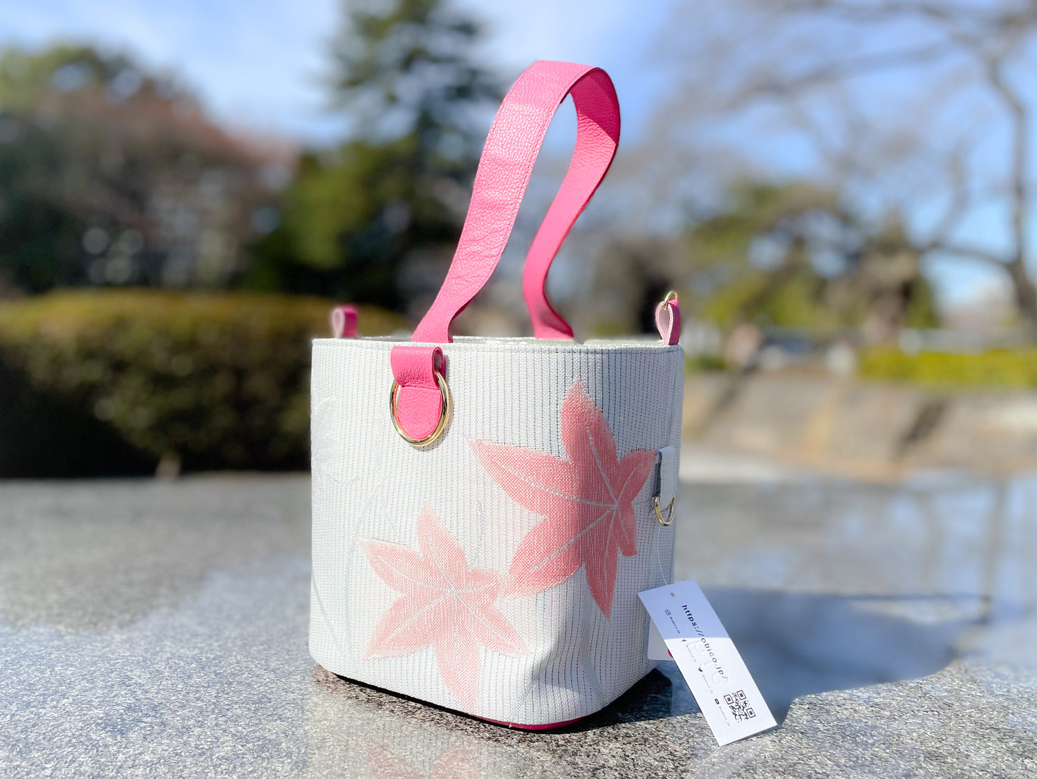 One-handle Bucket Bag【Kaede】 ワンハンドルバケットバッグ【楓】