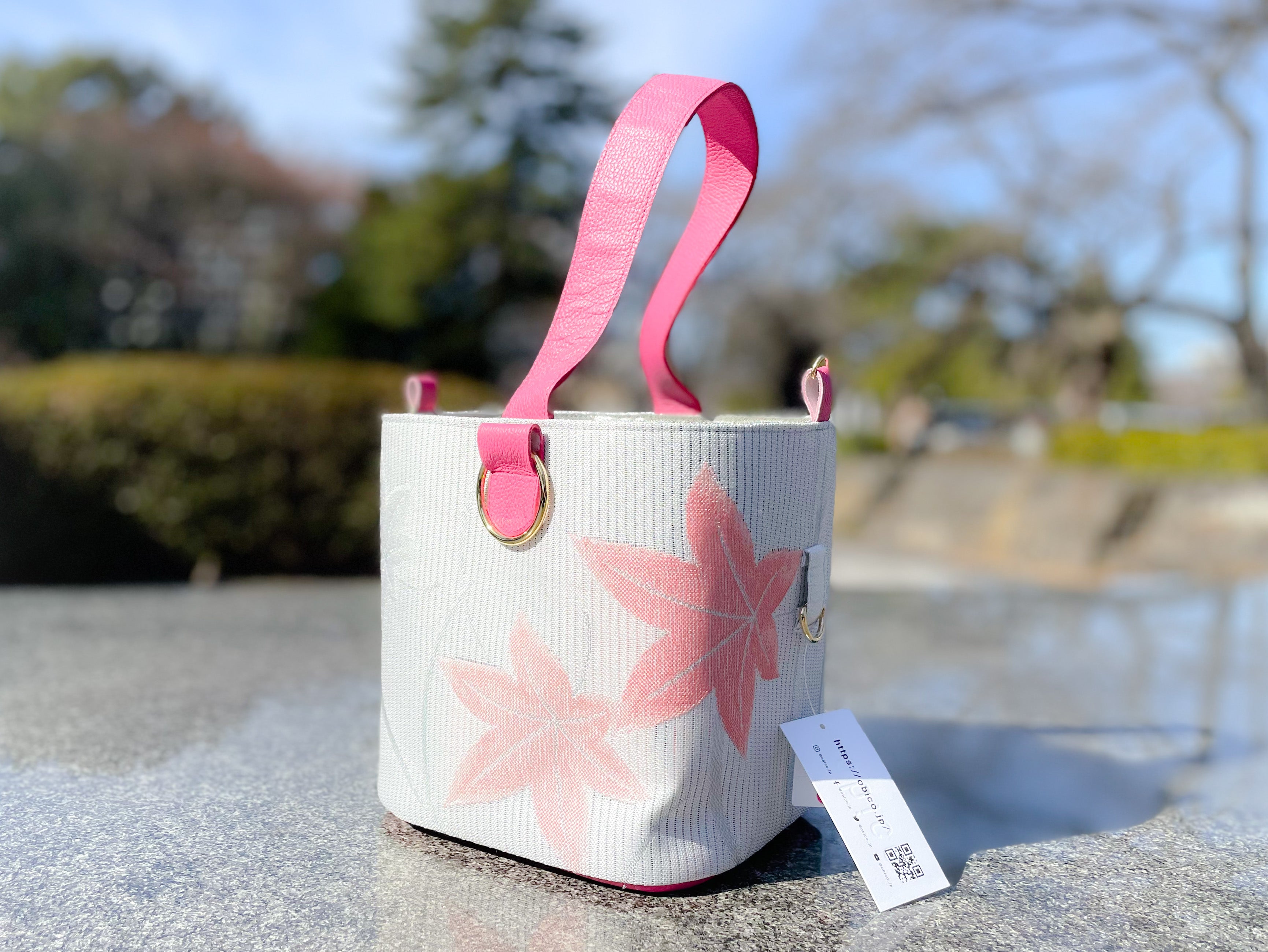 One-handle Bucket Bag【Kaede】 ワンハンドルバケットバッグ【楓】