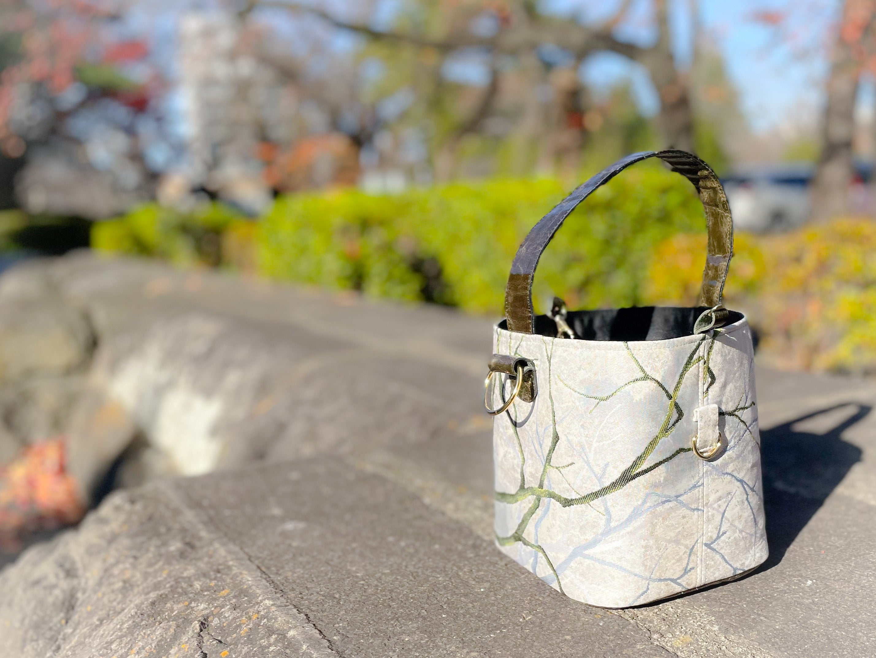 One-handle Bucket Bag【Sakaki】 ワンハンドルバケットバッグ【賢木】