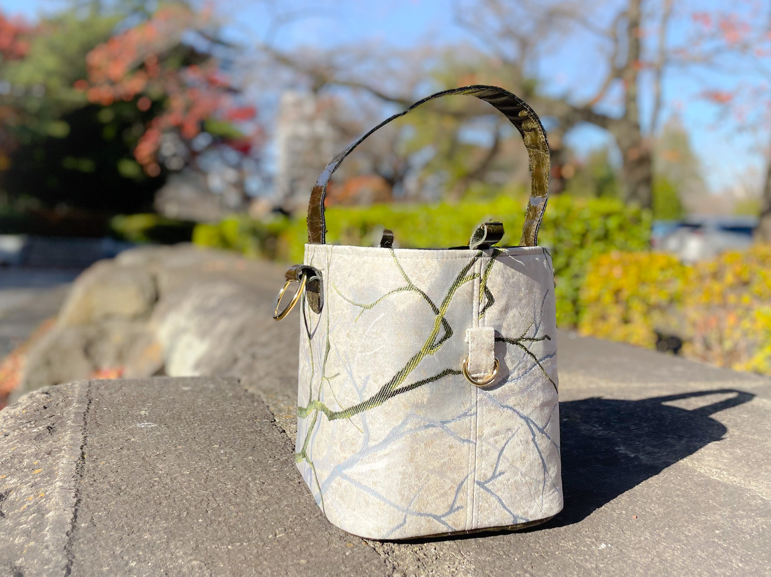 One-handle Bucket Bag【Sakaki】 ワンハンドルバケットバッグ【賢木】