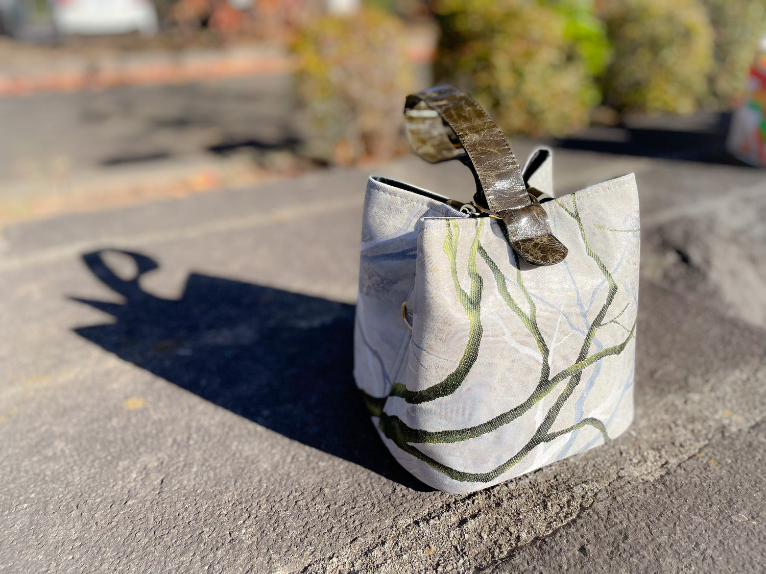 One-handle Bucket Bag【Sakaki】 ワンハンドルバケットバッグ【賢木】