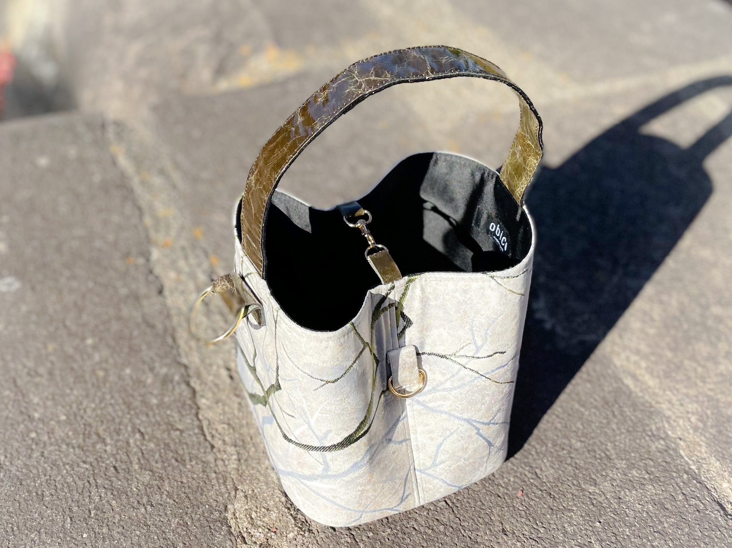 One-handle Bucket Bag【Sakaki】 ワンハンドルバケットバッグ【賢木】