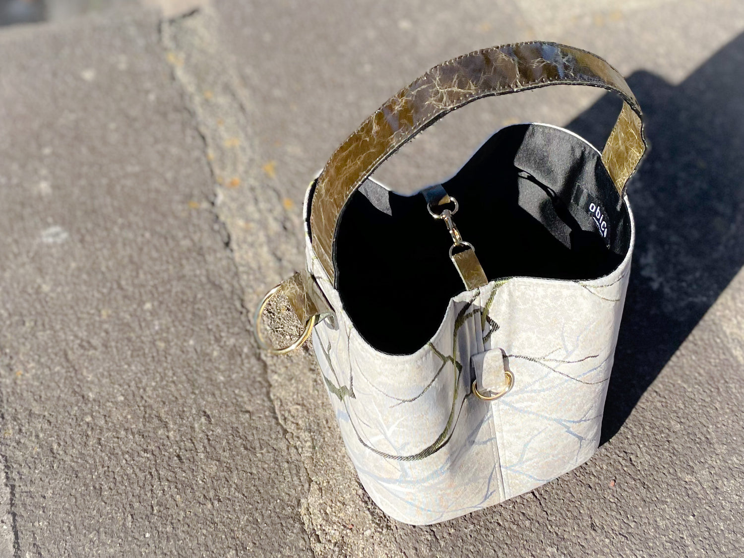 One-handle Bucket Bag【Sakaki】 ワンハンドルバケットバッグ【賢木】