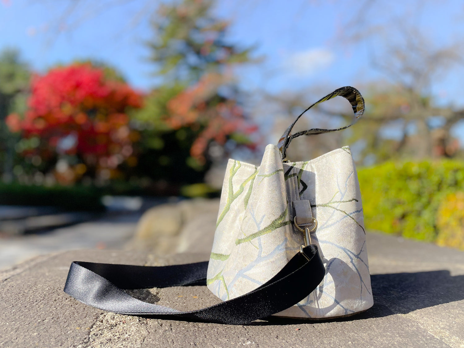 One-handle Bucket Bag【Sakaki】 ワンハンドルバケットバッグ【賢木】