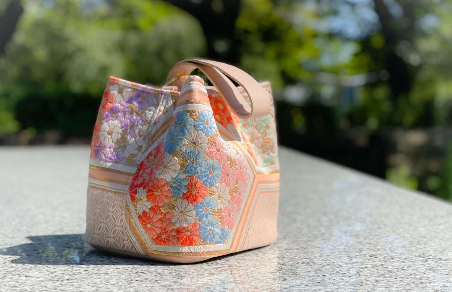 One-handle Bucket Bag【Enbi】 ワンハンドルバケットバッグ【艶美】