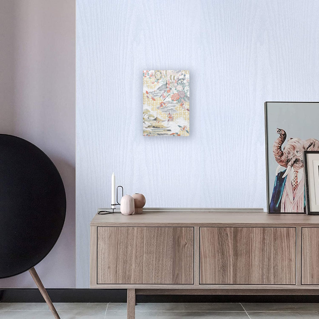 Fabric Panel【Yoshika】壁掛けきもの帯ファブリックパネル【圭花】