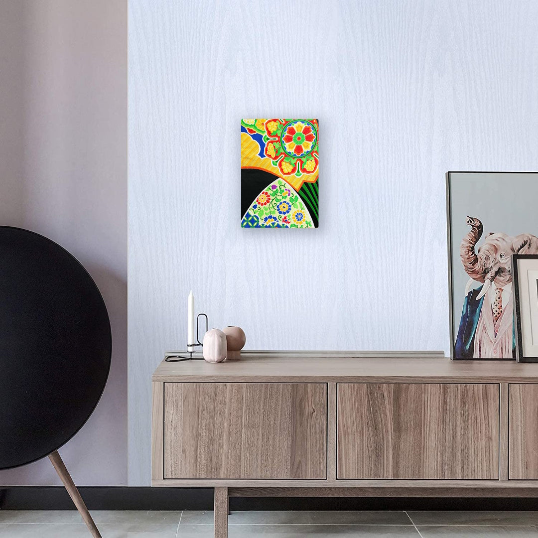 Fabric Panel【Isuzu】壁掛けきもの帯ファブリックパネル【五十鈴】