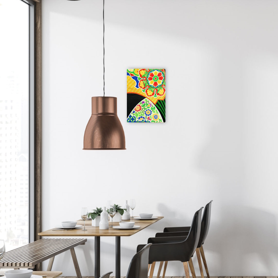 Fabric Panel【Isuzu】壁掛けきもの帯ファブリックパネル【五十鈴】