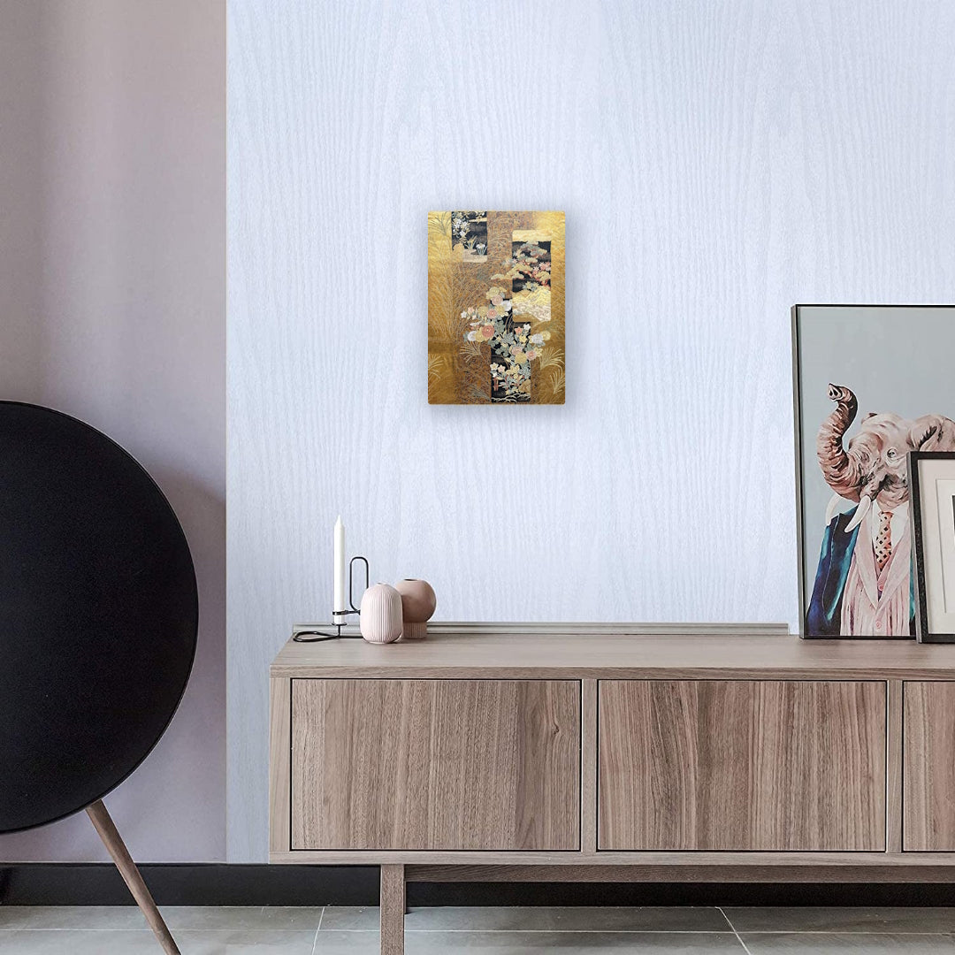 Fabric Panel【Kano】壁掛けきもの帯ファブリックパネル【花乃】