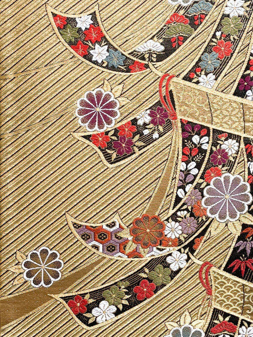 Fabric Panel【Mai】壁掛けきもの帯ファブリックパネル【舞衣】