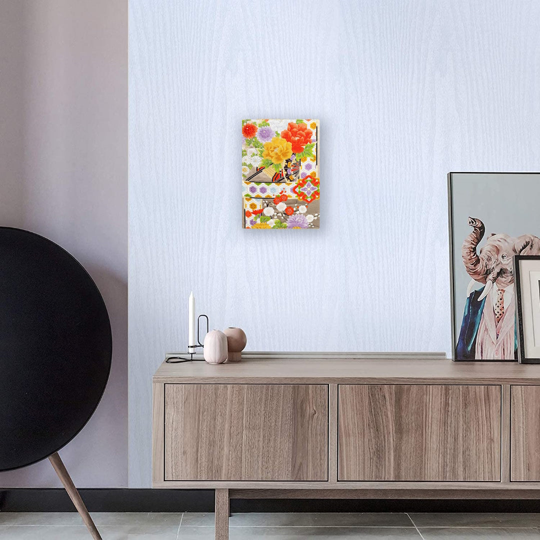 Fabric Panel【Ryouna】壁掛けきもの帯ファブリックパネル【椋那】