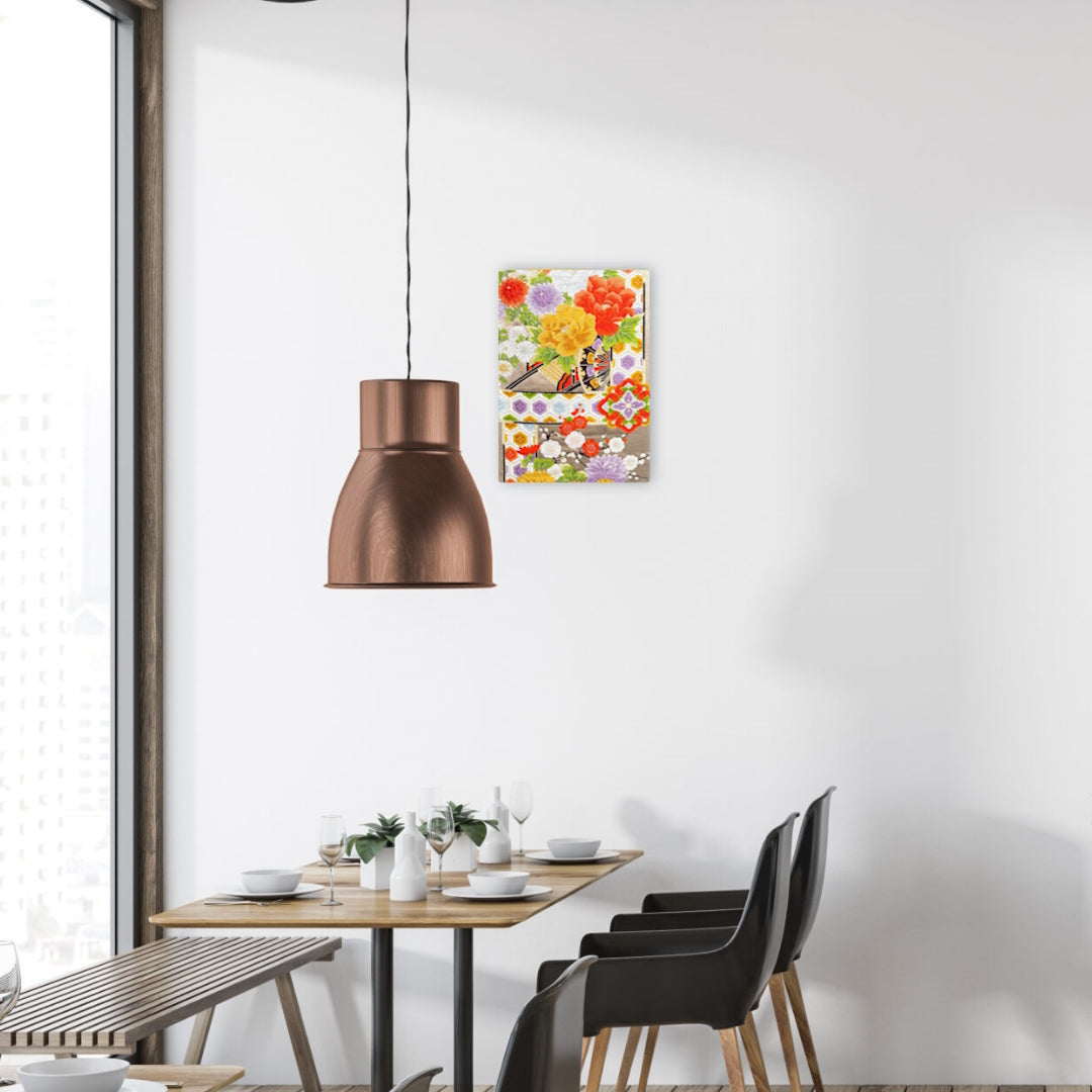 Fabric Panel【Ryouna】壁掛けきもの帯ファブリックパネル【椋那】