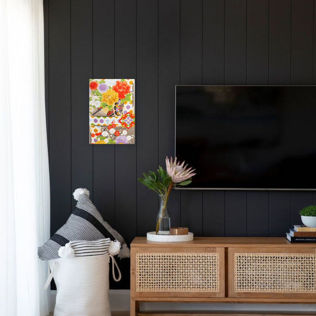 Fabric Panel【Ryouna】壁掛けきもの帯ファブリックパネル【椋那】