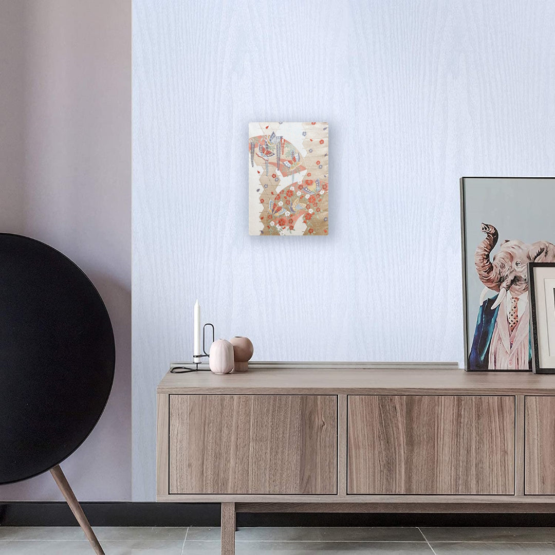 Fabric Panel【Sato】壁掛けきもの帯ファブリックパネル【里都】