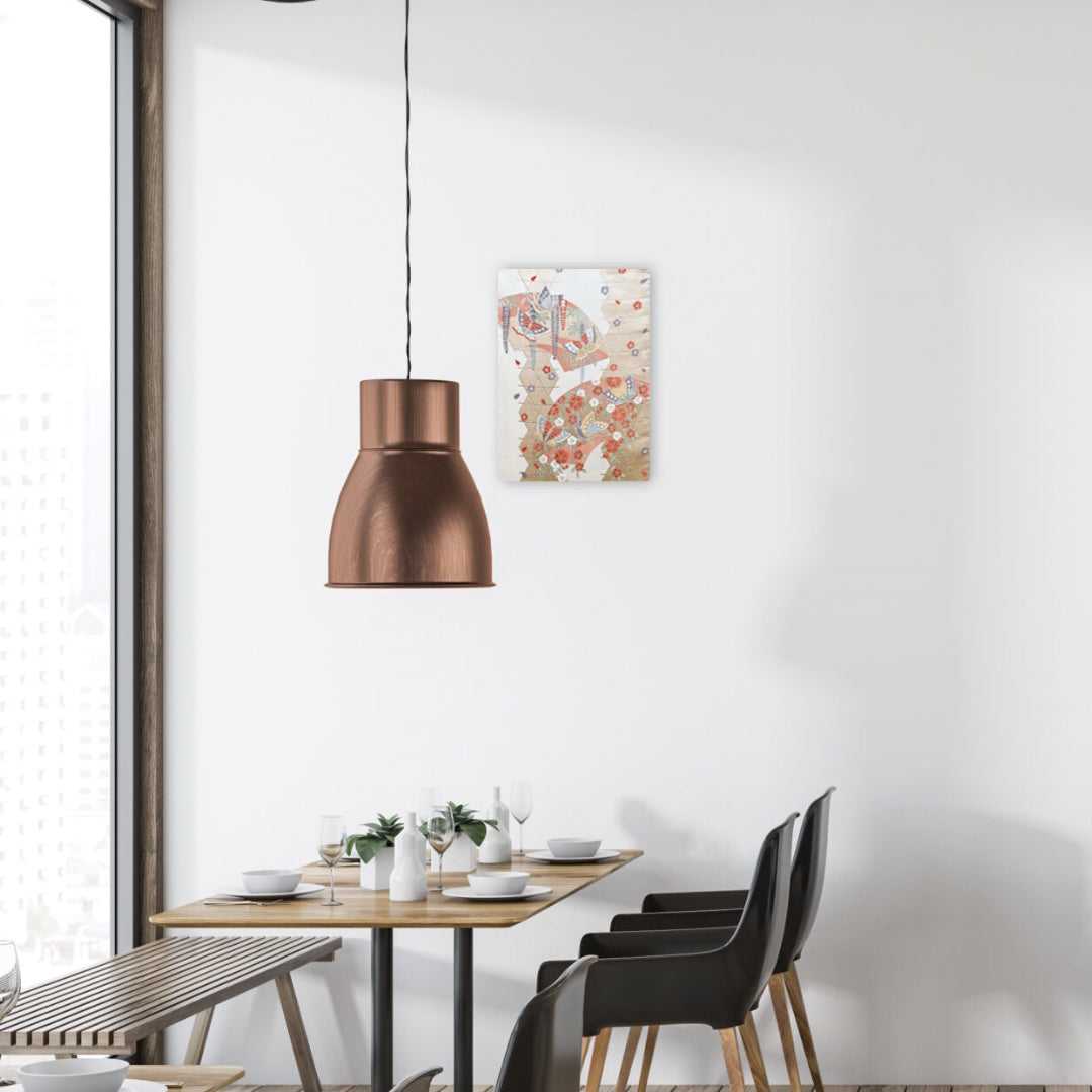 Fabric Panel【Sato】壁掛けきもの帯ファブリックパネル【里都】